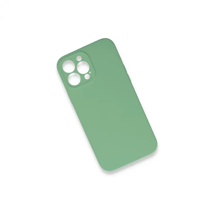 İphone 13 Pro Max Kılıf Lansman Legant Silikon - Yeşil
