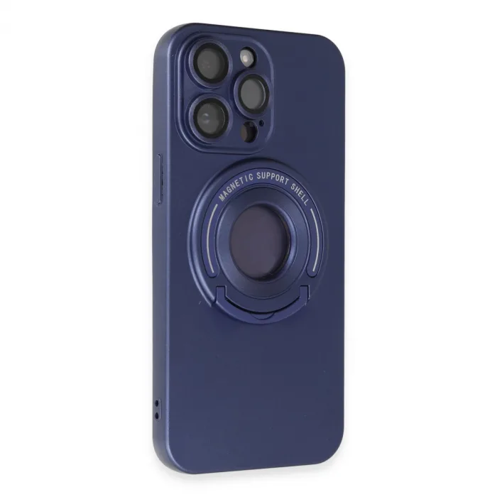 İphone 13 Pro Max Kılıf Lukka Magneticsafe Kapak - Lacivert