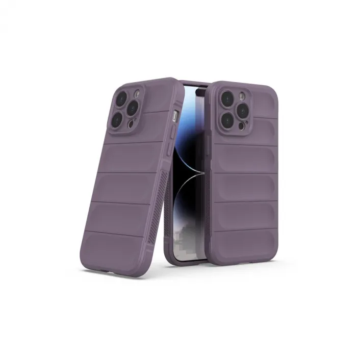 İphone 13 Pro Max Kılıf Optimum Silikon - Mor