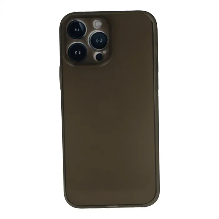 İphone 13 Pro Max Kılıf Pp Ultra İnce Kapak - Gri