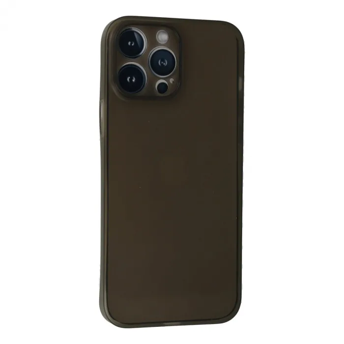 İphone 13 Pro Max Kılıf Pp Ultra İnce Kapak - Gri