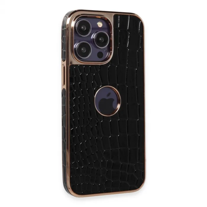 iPhone 13 Pro Max Kılıf Snake Kapak - Siyah