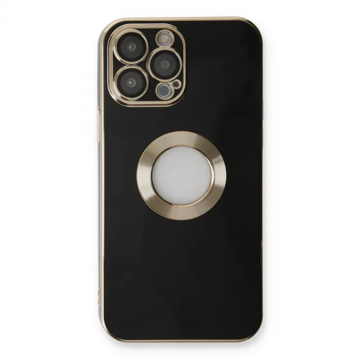 İphone 13 Pro Max Kılıf Store Silikon - Siyah