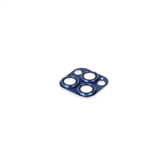 İphone 13 Pro Max Pers Alüminyum Kamera Lens - Lacivert