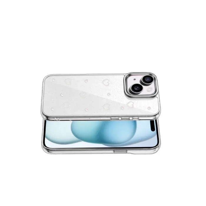 İphone 14 Fiyonk Desenli Kapak - Desen 10