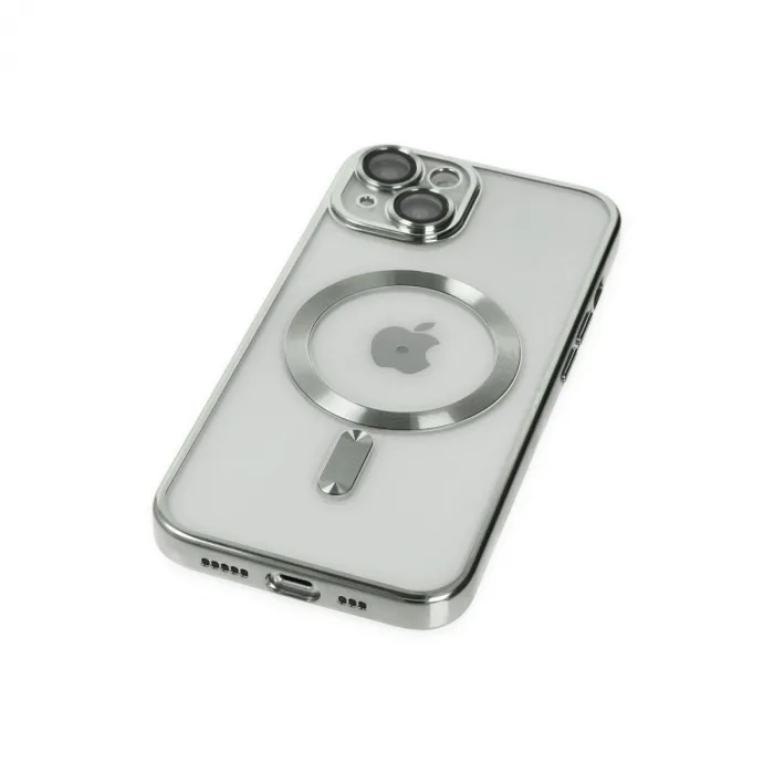 İphone 14 Kılıf Kross Magneticsafe Kapak - Gümüş