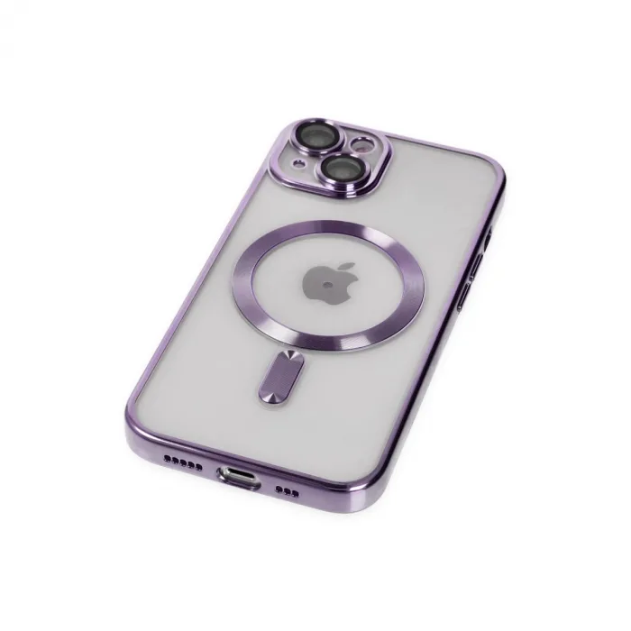 İphone 14 Kılıf Kross Magneticsafe Kapak - Mor