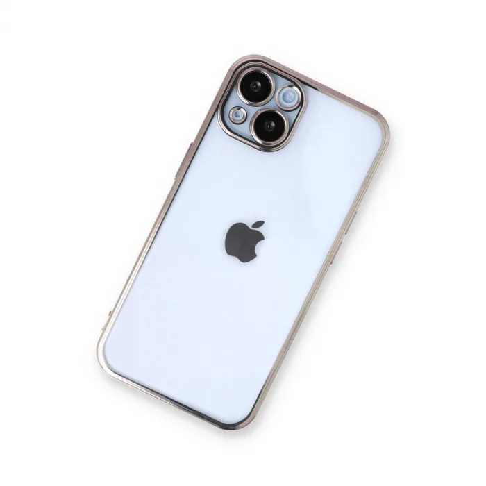 iPhone 14 Kılıf Razer Lensli Silikon - Gold