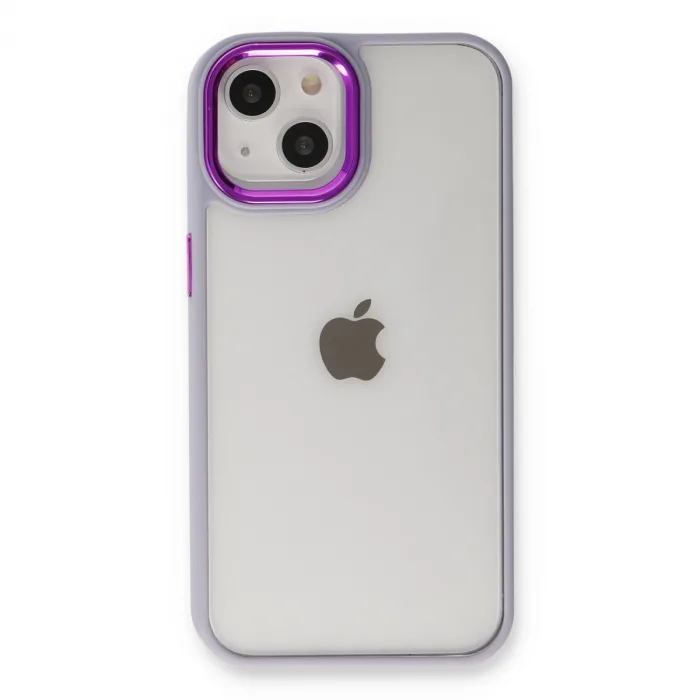 iPhone 14 Plus Kılıf Dora Kapak - Lila