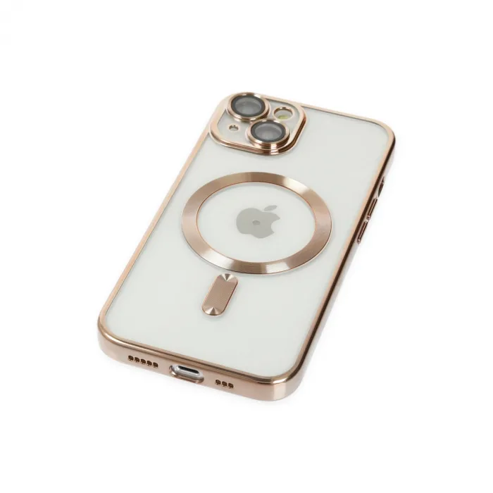 İphone 14 Plus Kılıf Kross Magneticsafe Kapak - Gold