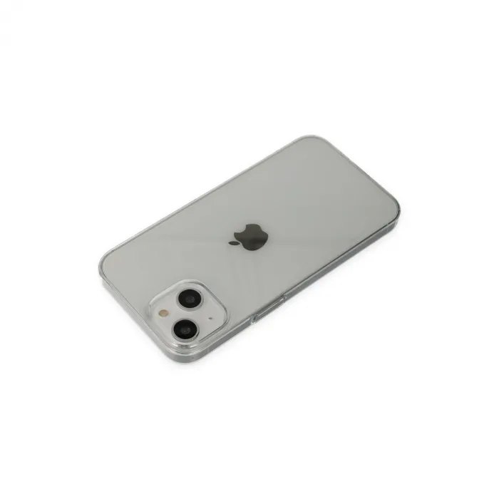 iPhone 14 Plus Kılıf Pc Sert Şeffaf Kapak - Şeffaf