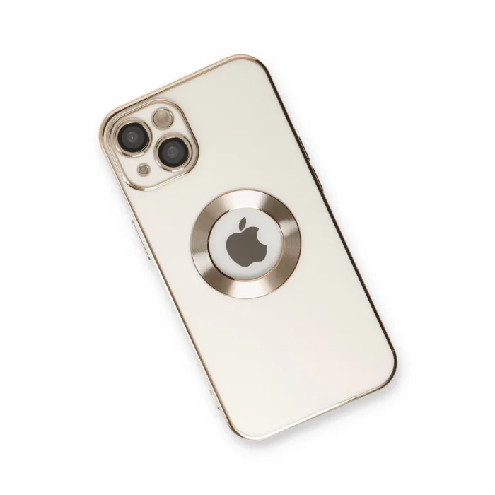 İphone 14 Plus Kılıf Store Silikon - Beyaz