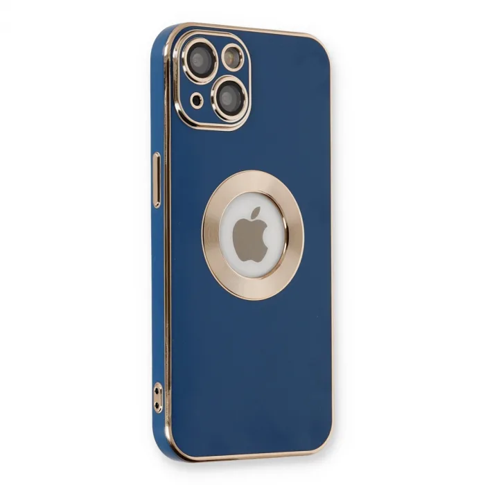 iPhone 14 Plus Kılıf Store Silikon - Mavi