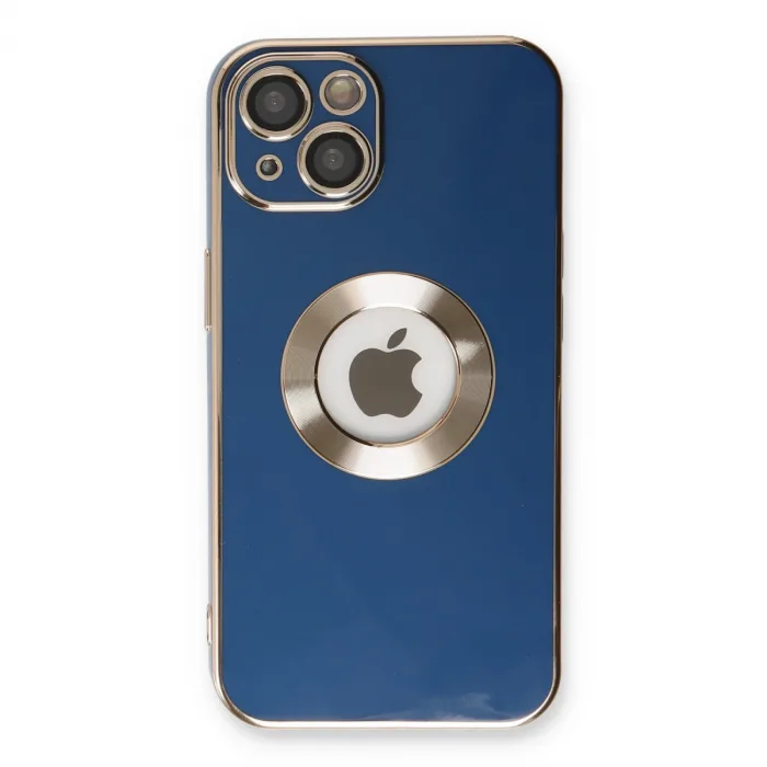 iPhone 14 Plus Kılıf Store Silikon - Mavi