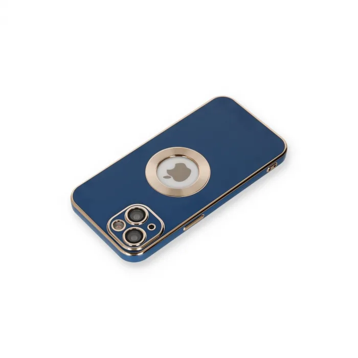 iPhone 14 Plus Kılıf Store Silikon - Mavi