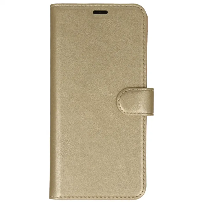 İphone 14 Plus Kılıf Trend S Plus Kapaklı Kılıf - Gold