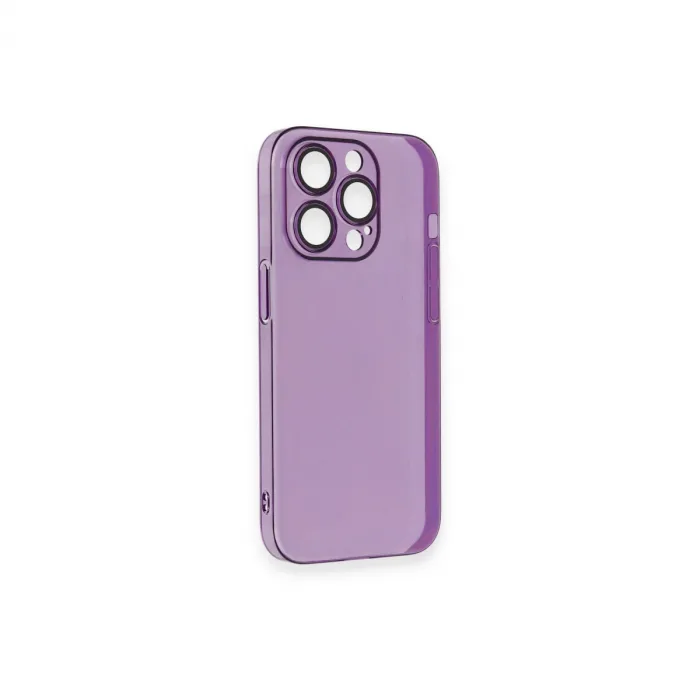 İphone 14 Pro Kılıf Armada Lensli Kapak - Derin Mor