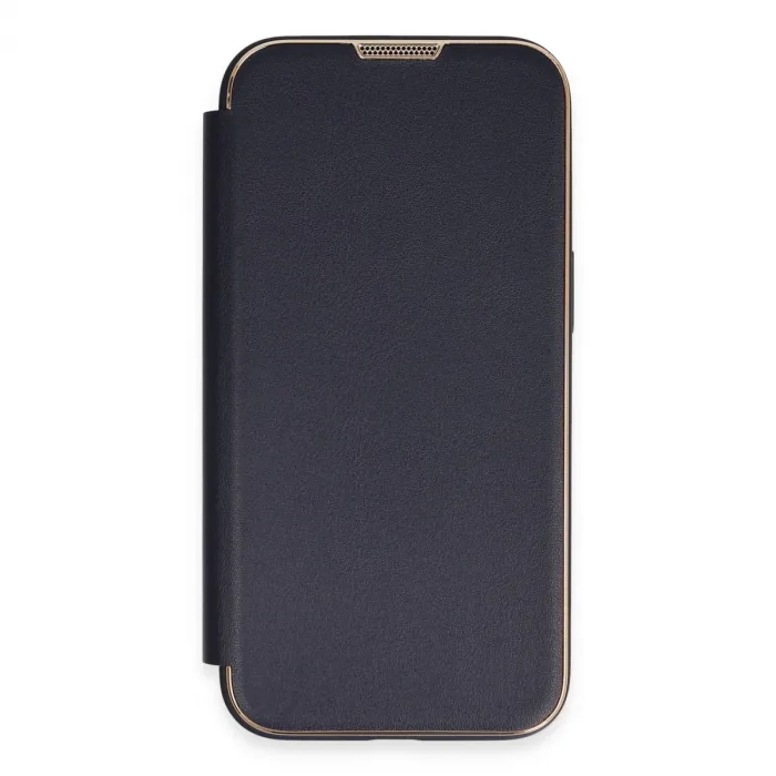 İphone 14 Pro Kılıf Dolpin Kapaklı - Lacivert