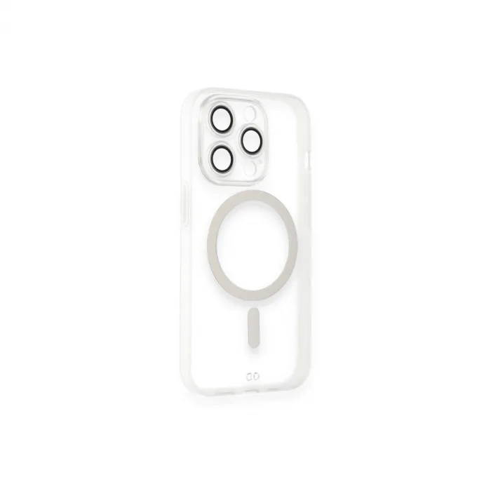 İphone 14 Pro Kılıf Grand Magneticsafe Kapak - Şeffaf