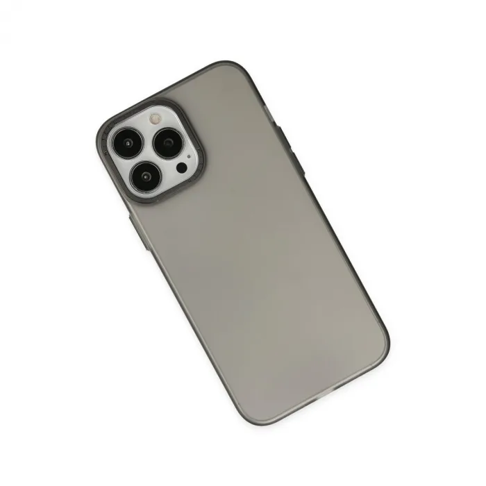 iPhone 14 Pro Kılıf Modos Metal Kapak - Siyah
