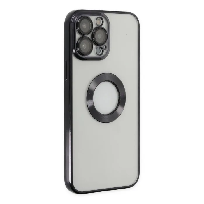 İphone 14 Pro Kılıf Slot Silikon - Siyah
