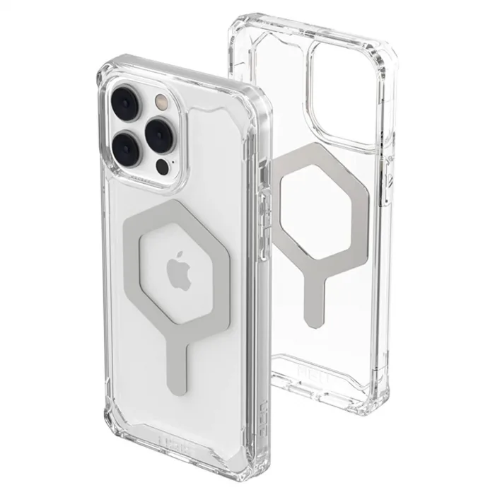 İphone 14 Pro Kılıf Uag Plyo Magneticsafe Silikon - Şeffaf