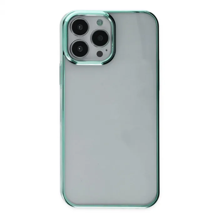 iPhone 14 Pro Max Kılıf Element Silikon - Yeşil