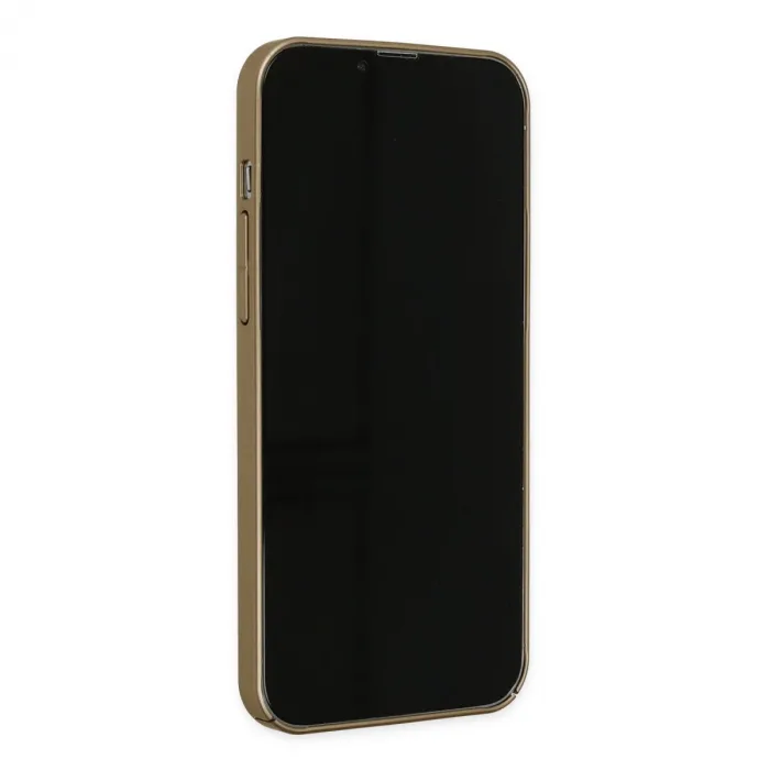 İphone 14 Pro Max Kılıf Jack Magneticsafe Lens Silikon - Gold