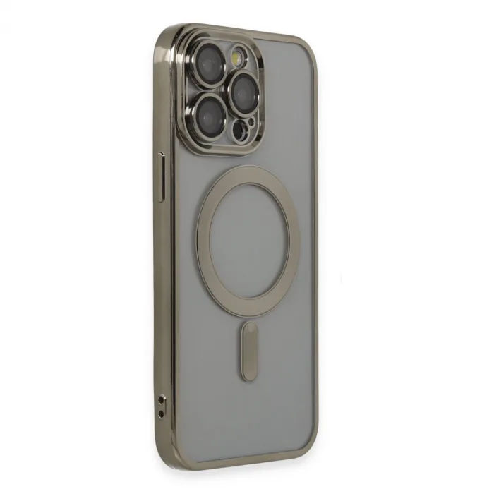 İphone 14 Pro Max Kılıf Kross Magneticsafe Kapak - Titan Gri