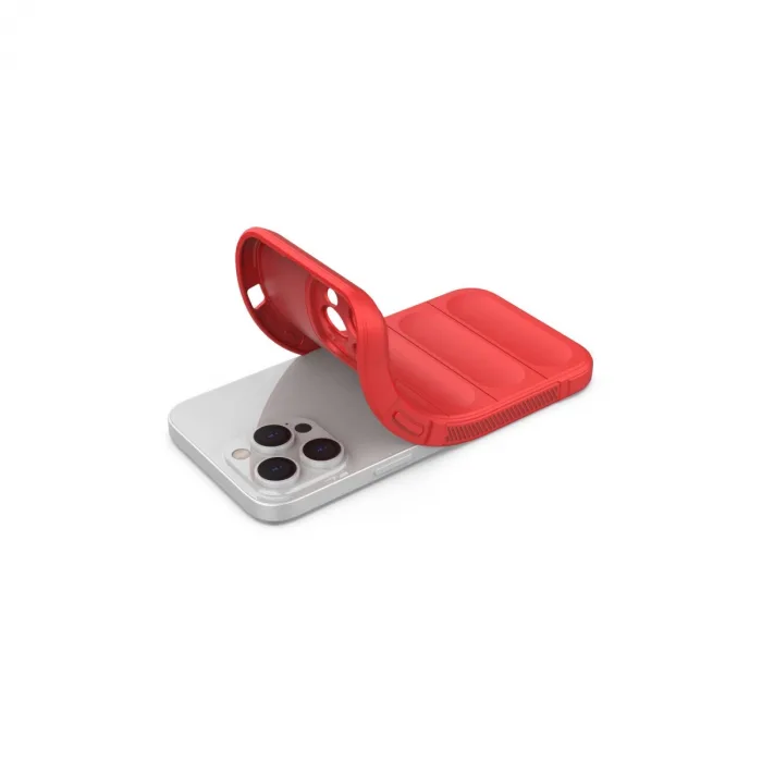 İphone 14 Pro Max Kılıf Optimum Silikon - Kırmızı