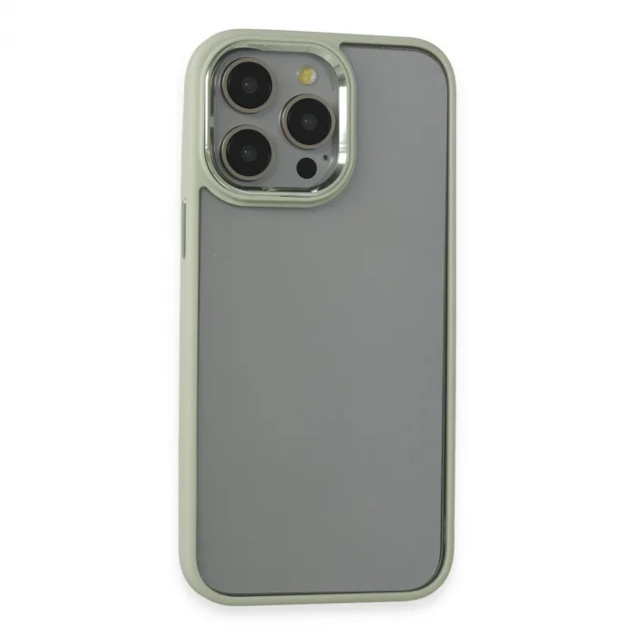 İphone 14 Pro Max Kılıf Power Silikon - Yeşil