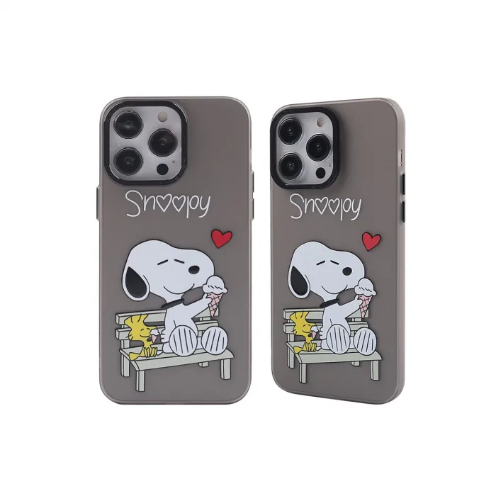 İphone 14 Pro Max Kılıf Prada Desenli Kapak - Prada Siyah - 2