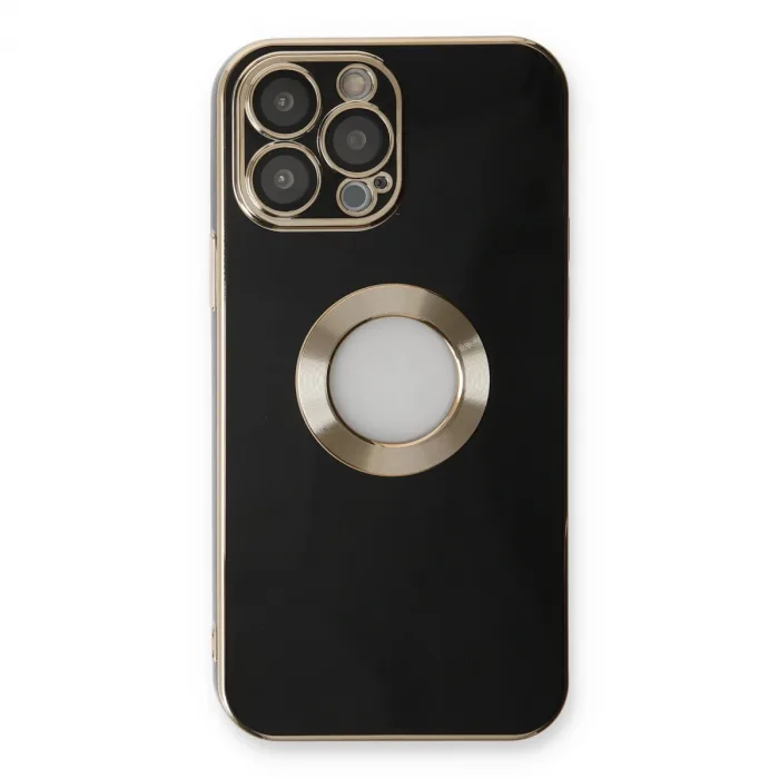 İphone 14 Pro Max Kılıf Store Silikon - Siyah