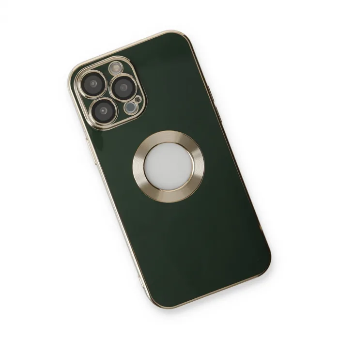 iPhone 14 Pro Max Kılıf Store Silikon - Yeşil