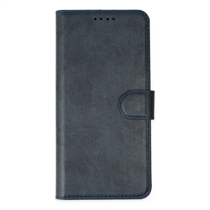 İphone 14 Pro Max Kılıf Trend S Plus Kapaklı Kılıf - Lacivert