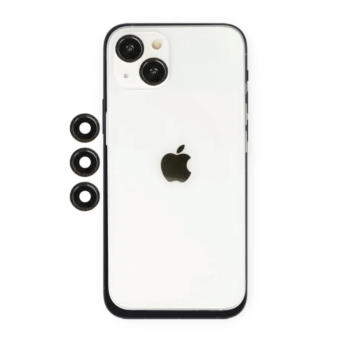 İphone 14 Shine Kamera Lens - Siyah