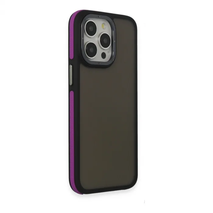 İphone 15 Pro Harvel Kapak - Derin Mor