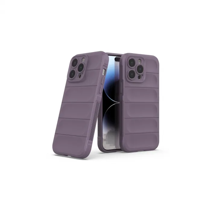 İphone 15 Pro Kılıf Optimum Silikon - Mor