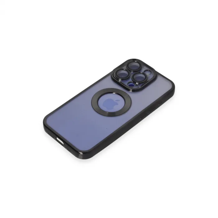 iPhone 15 Pro Kılıf Slot Silikon - Siyah