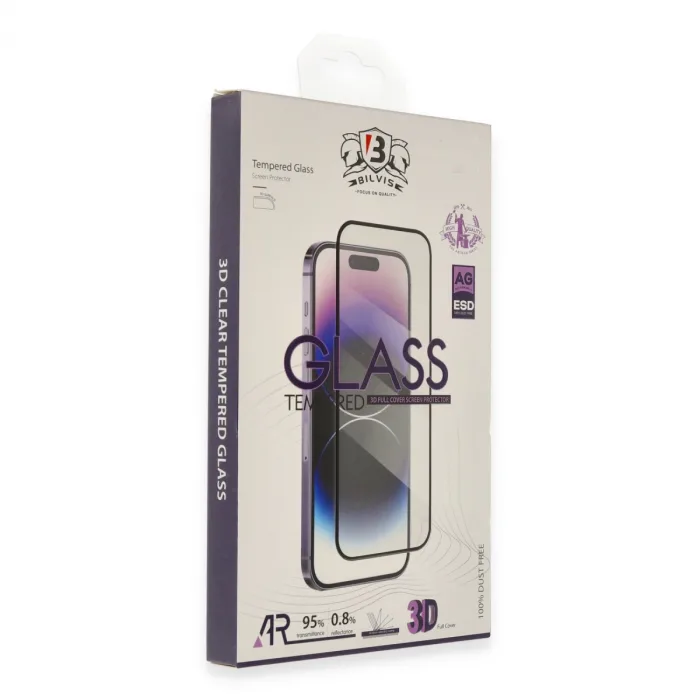 İphone 15 Pro Max Bilvis 3d Cam Ekran Koruyucu