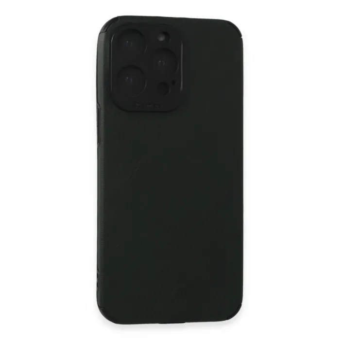 İphone 15 Pro Max Kılıf Loop Deri Silikon - Yeşil