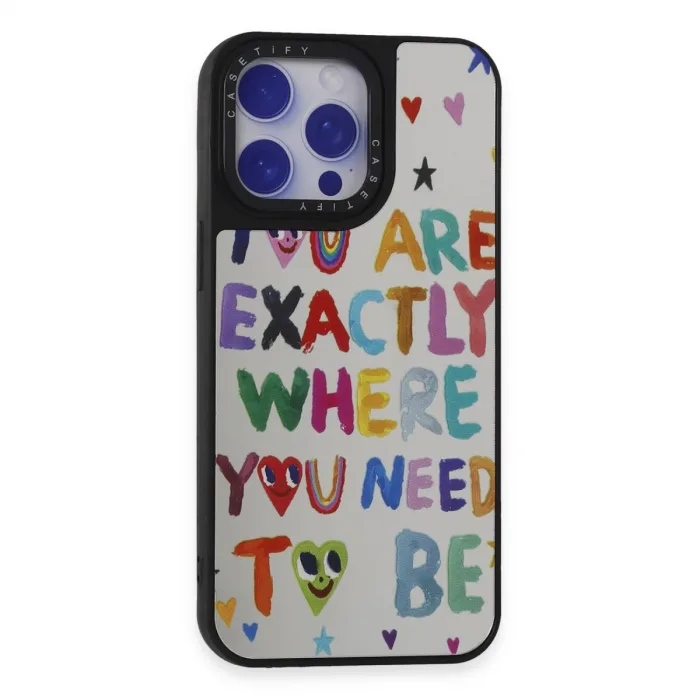 iPhone 15 Pro Max Kılıf Mirror Desenli Kapak - Mirror - 10