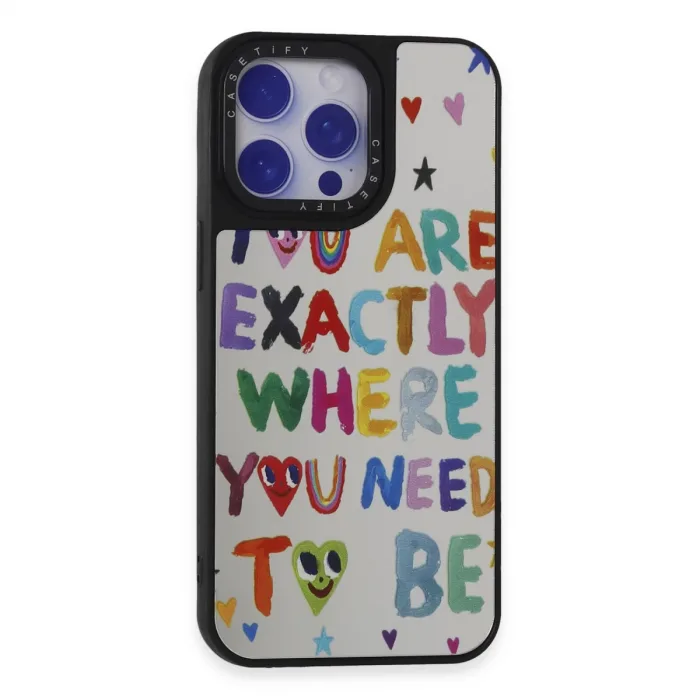 İphone 15 Pro Max Kılıf Mirror Desenli Kapak - Mirror - 10