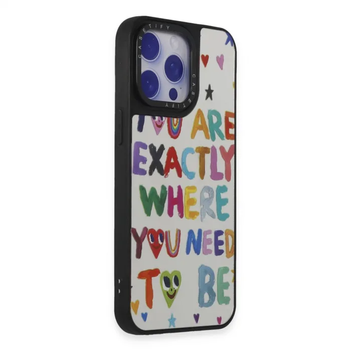 İphone 15 Pro Max Kılıf Mirror Desenli Kapak - Mirror - 10