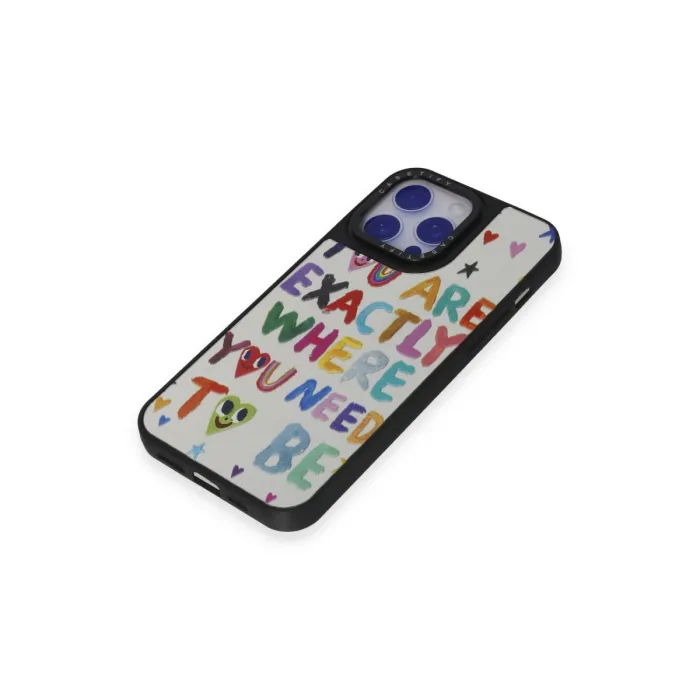 İphone 15 Pro Max Kılıf Mirror Desenli Kapak - Mirror - 10