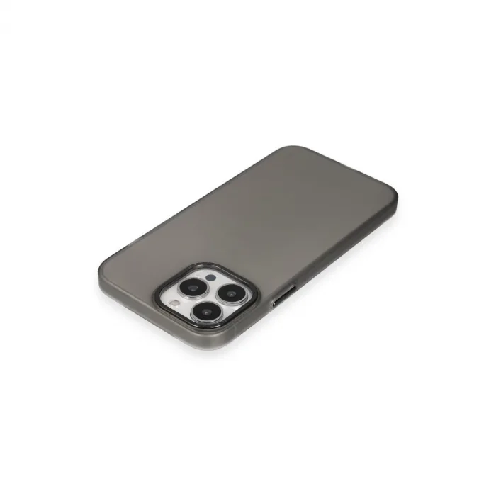 İphone 15 Pro Max Kılıf Modos Metal Kapak - Siyah