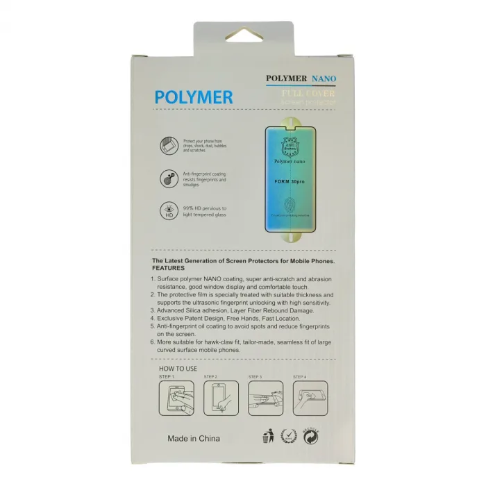 iPhone 15 Pro Max Polymer Nano Ekran Koruyucu