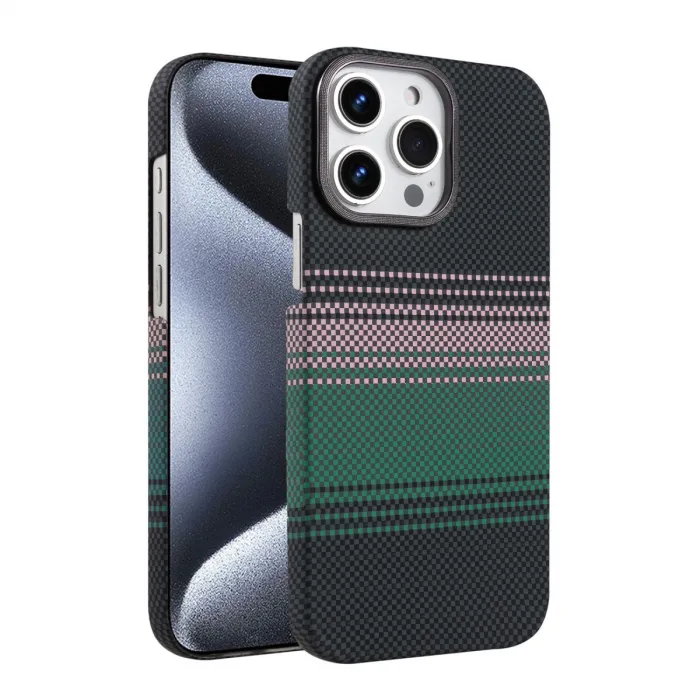 İphone 15 Pro Max Vega Magsafe Kapak - Yeşil