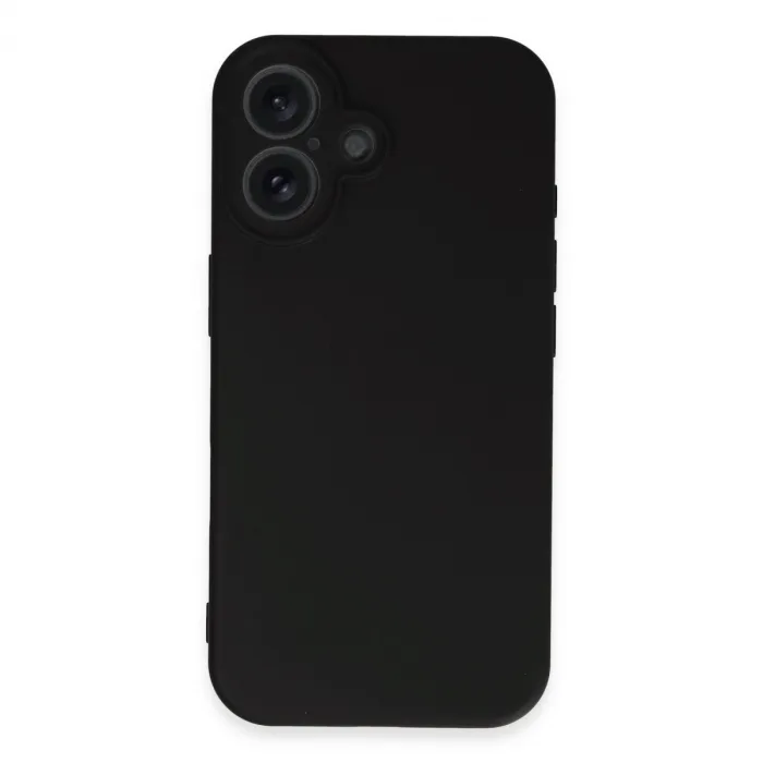 İphone 16 Kılıf First Silikon - Siyah
