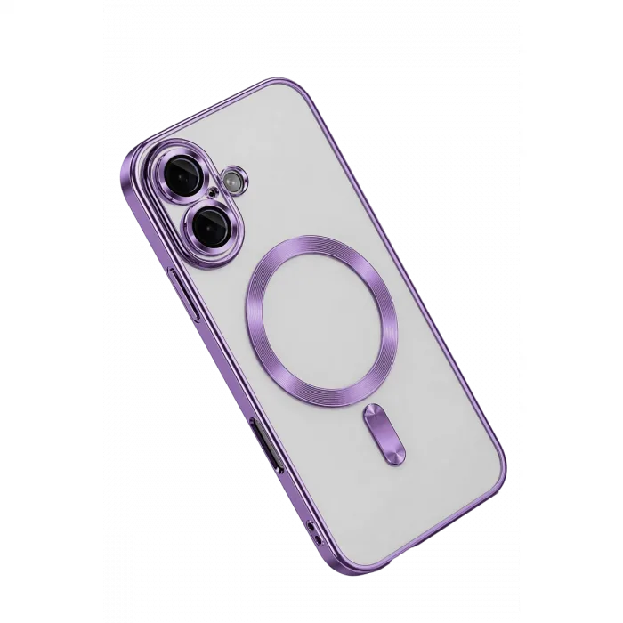 İphone 16 Kılıf Kross Magneticsafe Kapak - Mor